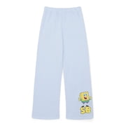 SpongeBob SquarePants Girls and Big Girls Eats Treats Graphic Sweatpants, Sizes 4-16