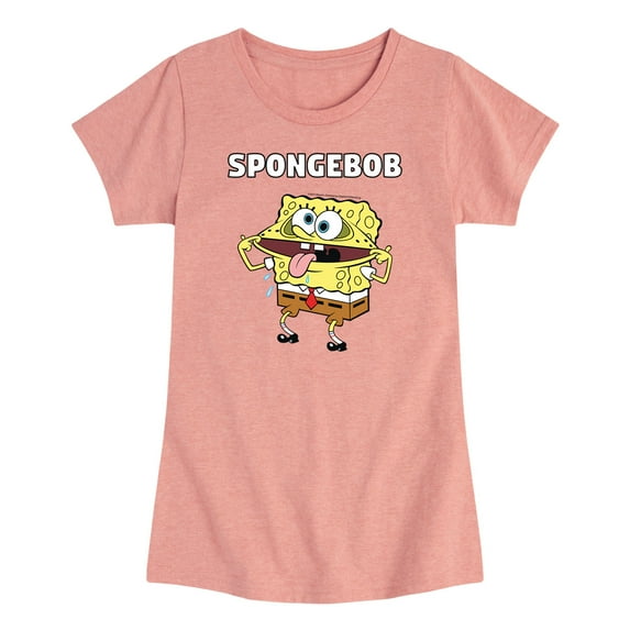 SpongeBob SquarePants - Girls Short Sleeve T-Shirt
