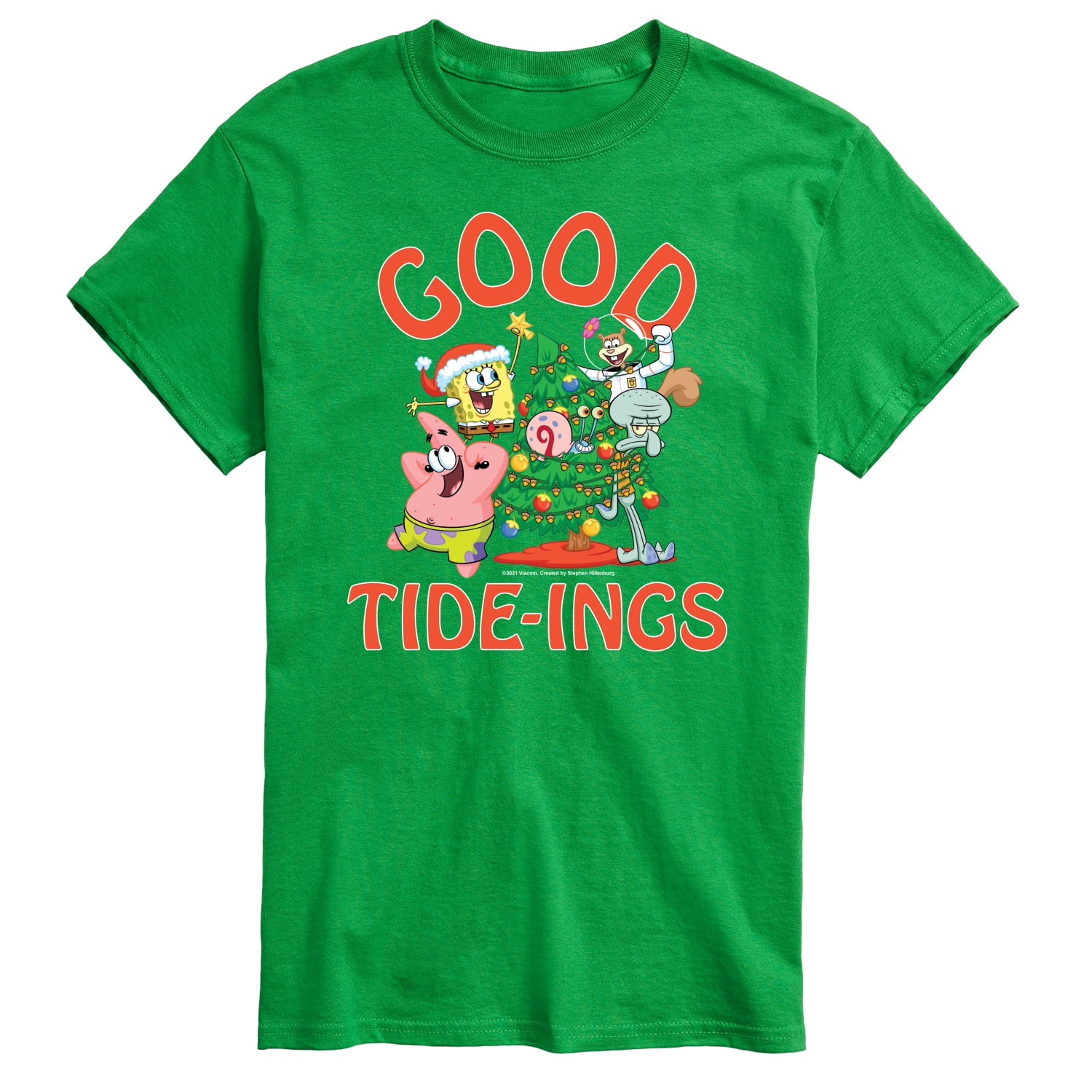 Maglietta Uomo Nickelodeon SpongeBob SquarePants – Gruppo OG – Manica Corta Ufficiale