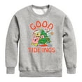 thumbnail image 1 of SpongeBob SquarePants - Good Tide - Toddler And Youth Crewneck Fleece Sweatshirt, 1 of 6