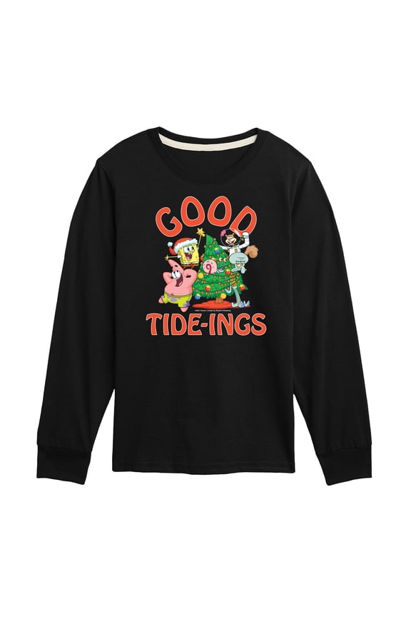 - Good Tide - Toddler And Youth Long Sleeve Graphic T-Shirt