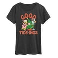 thumbnail image 1 of SpongeBob SquarePants - Good Tide - Women's Lightweight French Terry Pullover, 1 of 6