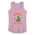 thumbnail image 1 of SpongeBob SquarePants - Good Tide - Women's Racerback Tank Top, 1 of 6