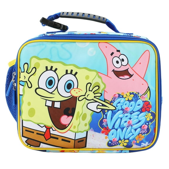 SpongeBob SquarePants "Good Vibes Only" Insulated Lunch Kit
