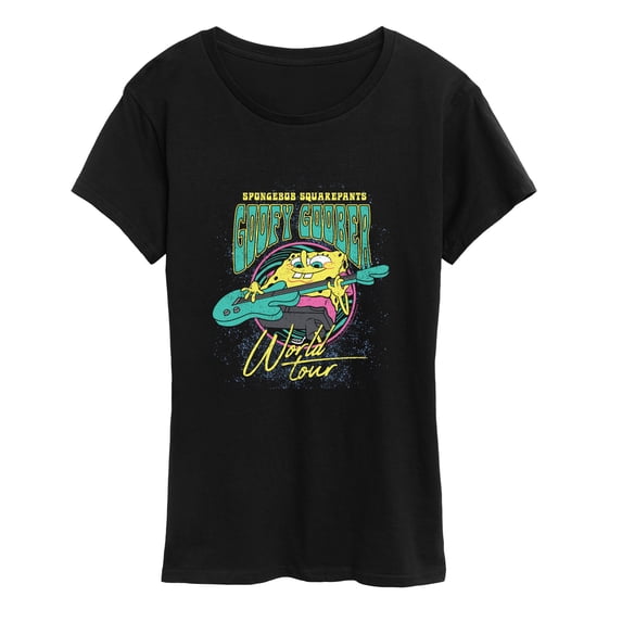 SpongeBob SquarePants - Goofy Goober Tour Short Sleeve Graphic T-Shirt