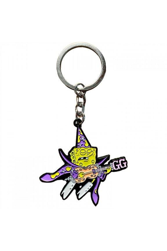 Goofy Goober Wizard Enamel Keychain