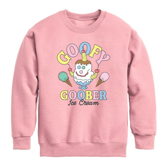 SpongeBob SquarePants - Goofy Goober - Youth Boys Crew Fleece Sweatshirt