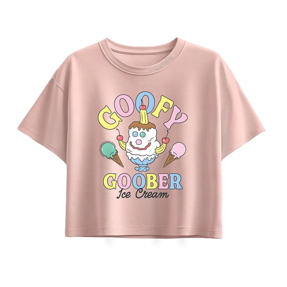 SpongeBob SquarePants - Goofy Goober - Youth Girls Boxy T-Shirt