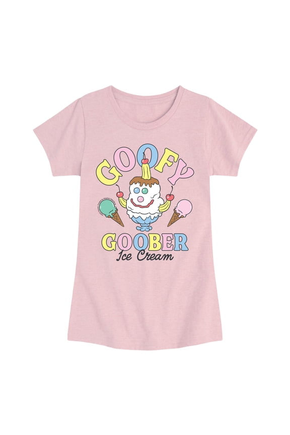 - Goofy Goober - Youth Girls Fitted Short Sleeve T-Shirt
