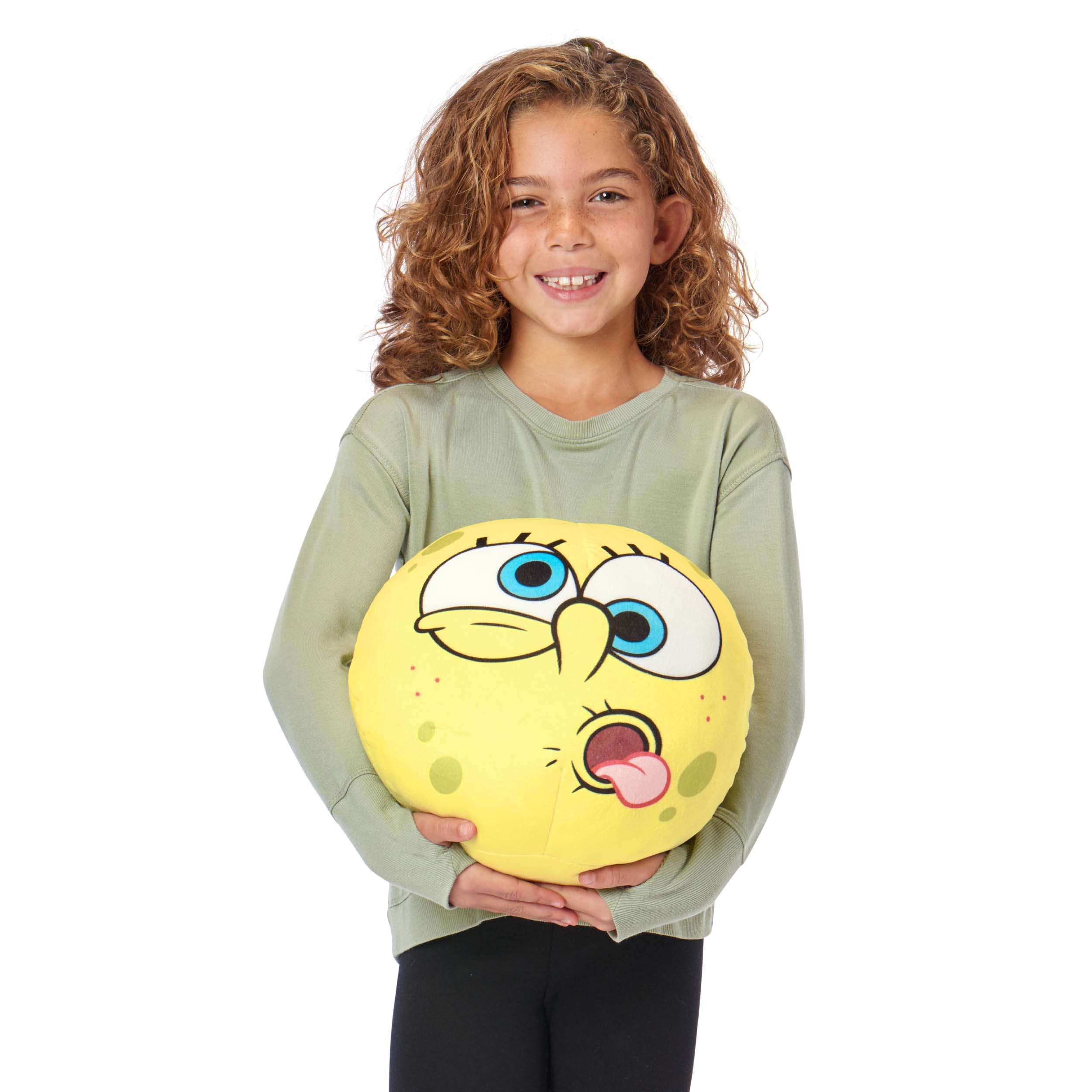 SpongeBob SquarePants Yellow Big Face Throw Pillow - 16 x 16