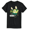 thumbnail image 1 of SpongeBob SquarePants - Halloween Bikini Bottom Beware - Men's Short Sleeve Graphic T-Shirt, 1 of 6