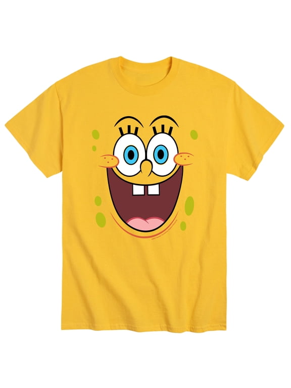 - Happy Face Men's Short Sleeve Graphic T-Shirt