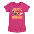 thumbnail image 1 of SpongeBob SquarePants - Happy Halloween - Toddler And Youth Girls Short Sleeve Graphic T-Shirt, 1 of 6