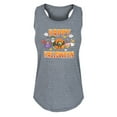thumbnail image 1 of SpongeBob SquarePants - Happy Halloween - Women's Racerback Tank Top, 1 of 6