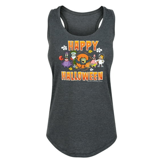 SpongeBob SquarePants - Happy Halloween - Women's Racerback Tank Top
