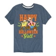 thumbnail image 1 of SpongeBob SquarePants - Happy Halloween Y'all - Toddler & Youth Short Sleeve Graphic T-Shirt, 1 of 6