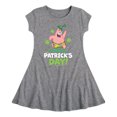 thumbnail image 1 of SpongeBob SquarePants - Happy St. Patricks Day - Girls Fit And Flare Cap Sleeve Dress, 1 of 1