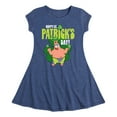 thumbnail image 1 of SpongeBob SquarePants - Happy St. Patricks Day - Girls Fit And Flare Cap Sleeve Dress, 1 of 5