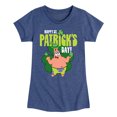 thumbnail image 1 of SpongeBob SquarePants - Happy St. Patricks Day - Girls Fitted Short Sleeve Tee, 1 of 6