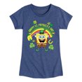 thumbnail image 1 of SpongeBob SquarePants - Happy St. Patricks Day - Girls Fitted Short Sleeve Tee, 1 of 6