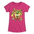 thumbnail image 1 of SpongeBob SquarePants - Happy St. Patricks Day - Girls Fitted Short Sleeve Tee, 1 of 6