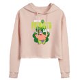 thumbnail image 1 of SpongeBob SquarePants - Happy St. Patricks Day - Juniors Cropped Pullover Hoodie, 1 of 6