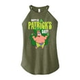 thumbnail image 1 of SpongeBob SquarePants - Happy St. Patricks Day - Juniors High Neck Tank Top, 1 of 6