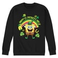 thumbnail image 1 of SpongeBob SquarePants - Happy St. Patricks Day - Men's Crew Neck Fleece Pullover, 1 of 6