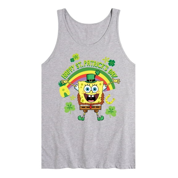 SpongeBob SquarePants - Happy St. Patricks Day - Men's Jersey Tank Top