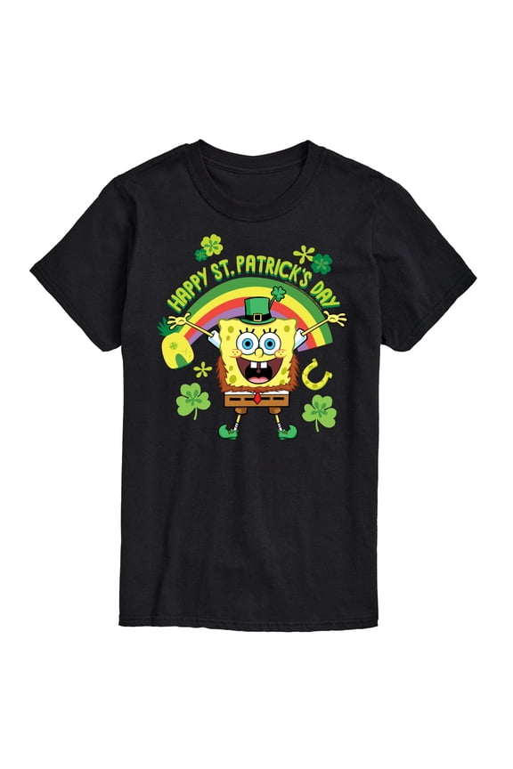 - Happy St. Patricks Day - Men's Short Sleeve Graphic T-Shirt