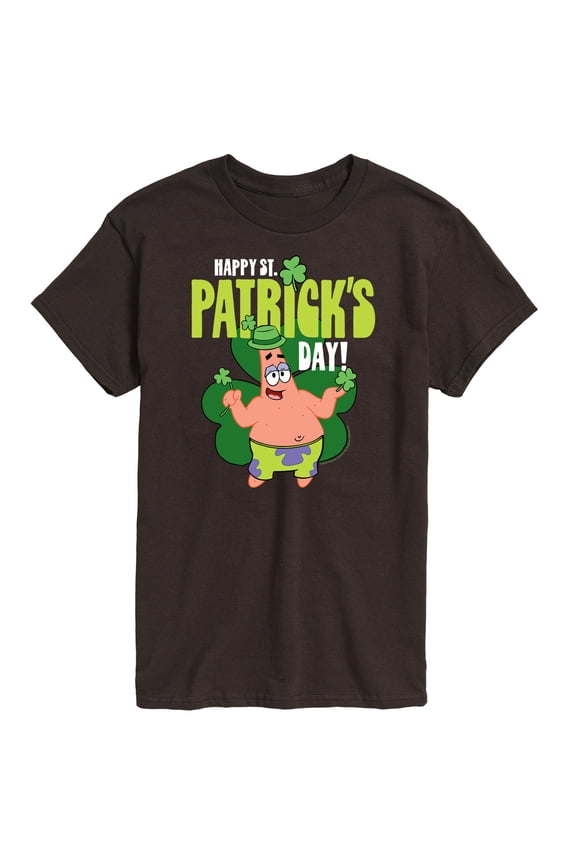 - Happy St. Patricks Day - Men's Short Sleeve Graphic T-Shirt