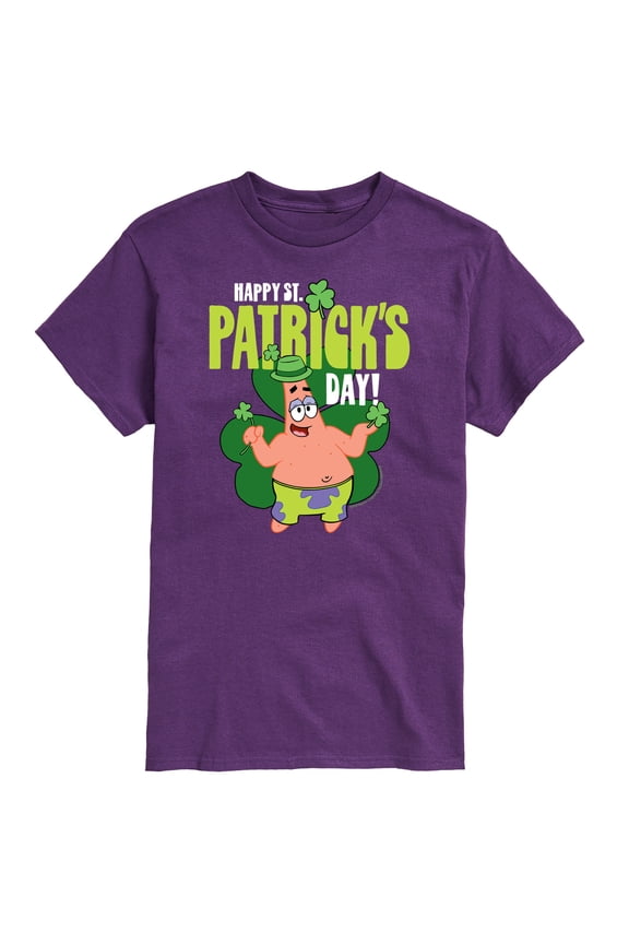 - Happy St. Patricks Day - Men's Short Sleeve Graphic T-Shirt