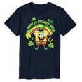 thumbnail image 1 of SpongeBob SquarePants - Happy St. Patricks Day - Men's Short Sleeve Graphic T-Shirt, 1 of 5