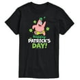 thumbnail image 1 of SpongeBob SquarePants - Happy St. Patricks Day - Men's Short Sleeve Graphic T-Shirt, 1 of 5