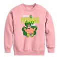 thumbnail image 1 of SpongeBob SquarePants - Happy St Patricks Day - Toddler And Youth Crewneck Fleece Sweatshirt, 1 of 5