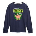 thumbnail image 1 of SpongeBob SquarePants - Happy St Patricks Day - Toddler And Youth Long Sleeve Graphic T-Shirt, 1 of 6
