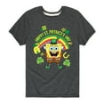 thumbnail image 1 of SpongeBob SquarePants - Happy St Patricks Day - Toddler And Youth Short Sleeve Graphic T-Shirt, 1 of 6