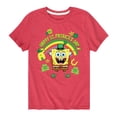 thumbnail image 1 of SpongeBob SquarePants - Happy St Patricks Day - Toddler And Youth Short Sleeve Graphic T-Shirt, 1 of 6