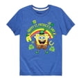 thumbnail image 1 of SpongeBob SquarePants - Happy St Patricks Day - Toddler And Youth Short Sleeve Graphic T-Shirt, 1 of 6
