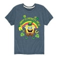 thumbnail image 1 of SpongeBob SquarePants - Happy St Patricks Day - Toddler And Youth Short Sleeve Graphic T-Shirt, 1 of 6