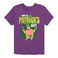 thumbnail image 1 of SpongeBob SquarePants - Happy St Patricks Day - Toddler And Youth Short Sleeve Graphic T-Shirt, 1 of 7