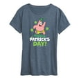 thumbnail image 1 of SpongeBob SquarePants - Happy St Patricks Day - Women's Short Sleeve Graphic T-Shirt, 1 of 6