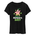 thumbnail image 1 of SpongeBob SquarePants - Happy St Patricks Day - Women's Short Sleeve Graphic T-Shirt, 1 of 6