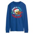 thumbnail image 1 of SpongeBob SquarePants - Have A Swell Christmas - Men's Long Sleeve T-Shirt, 1 of 6