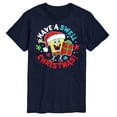 thumbnail image 1 of SpongeBob SquarePants - Have A Swell Christmas - Men's Short Sleeve Graphic T-Shirt, 1 of 6
