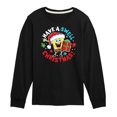 thumbnail image 1 of SpongeBob SquarePants - Have A Swell Christmas - Toddler And Youth Long Sleeve Graphic T-Shirt, 1 of 6