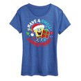 thumbnail image 1 of SpongeBob SquarePants - Have A Swell Christmas - Women's Lightweight French Terry Pullover, 1 of 6