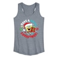 thumbnail image 1 of SpongeBob SquarePants - Have A Swell Christmas - Women's Racerback Tank Top, 1 of 6