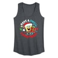 thumbnail image 1 of SpongeBob SquarePants - Have A Swell Christmas - Women's Racerback Tank Top, 1 of 6