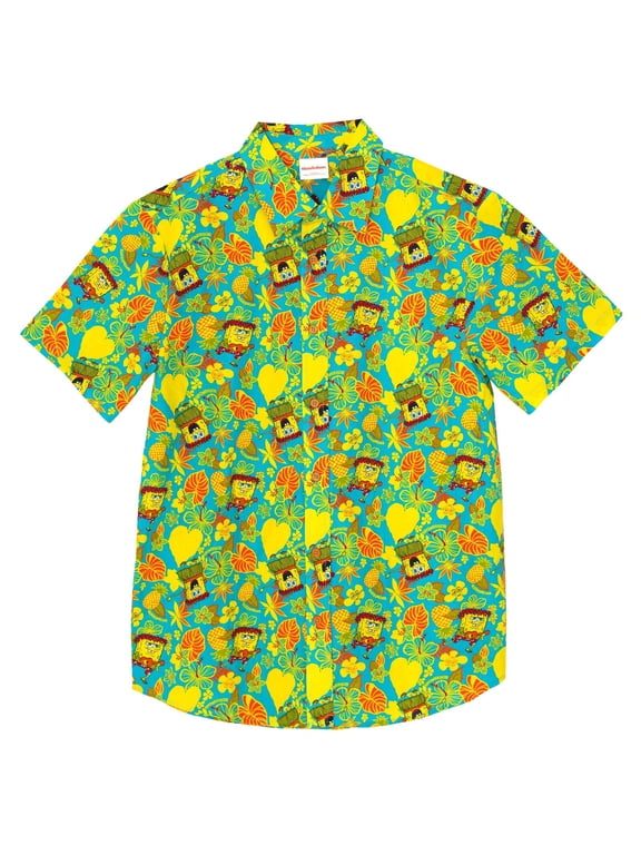 Hawaiian Matching Family Hawaiian Button Down Dress Shirt Adult